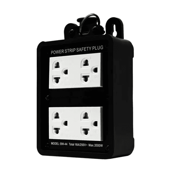 Ổ cắm điện chịu tải cao 4000W – Cao su nguyên khối TRD Series  – Made in Thailand