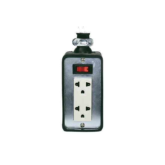 Ổ CẮM CAO SU – TOSHINO TRS-16A KHÔNG DÂY