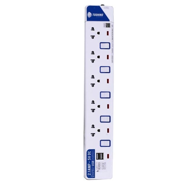 Ổ cắm điện chống sét TOSHINO ET-915USB
